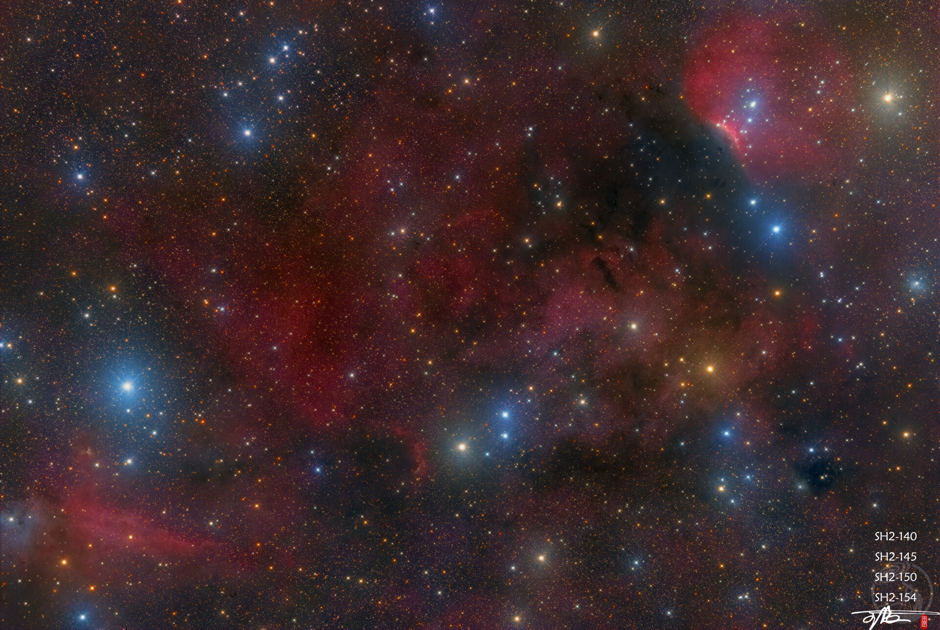 SH2-140，145，150，154