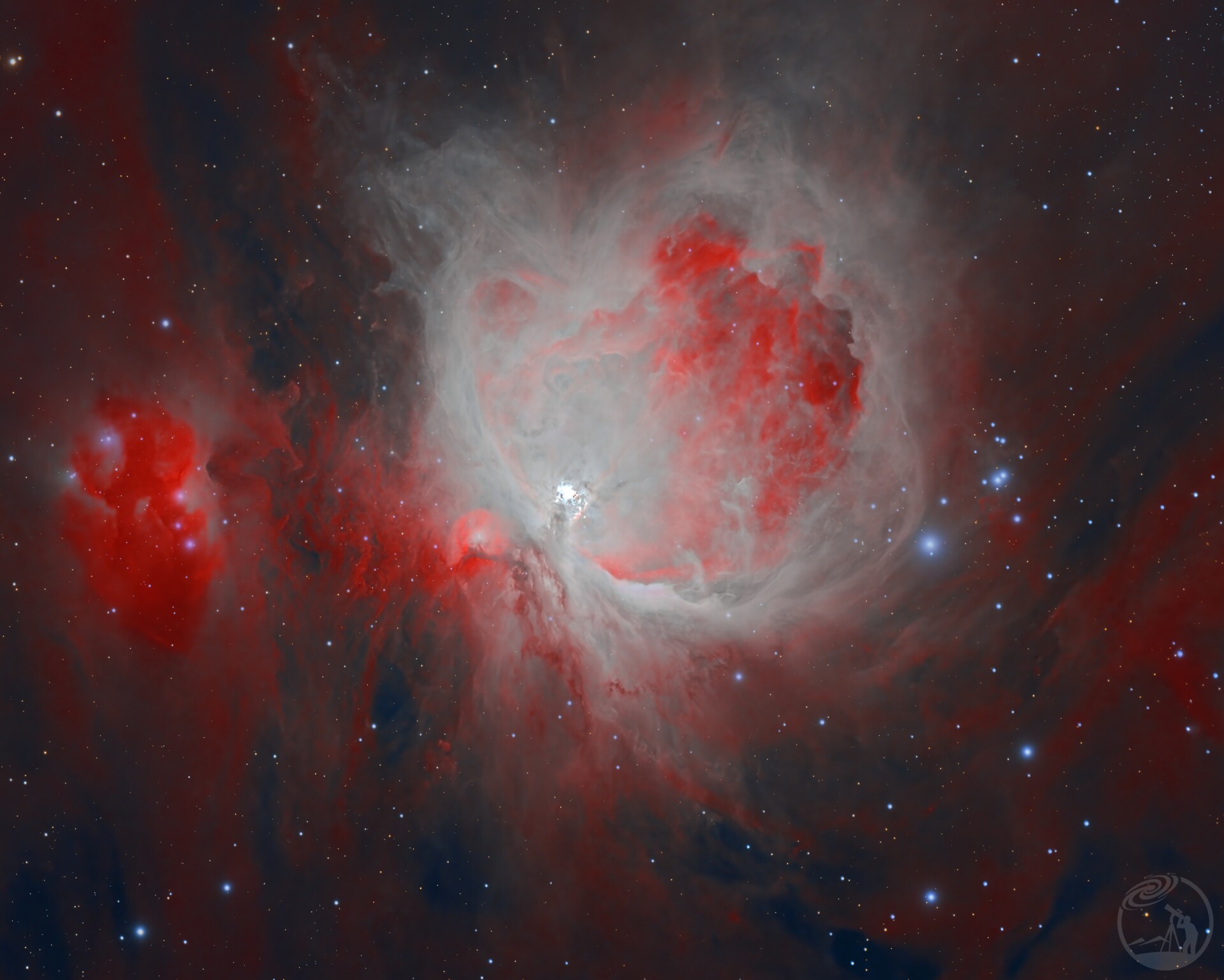 七级光污染下的M42