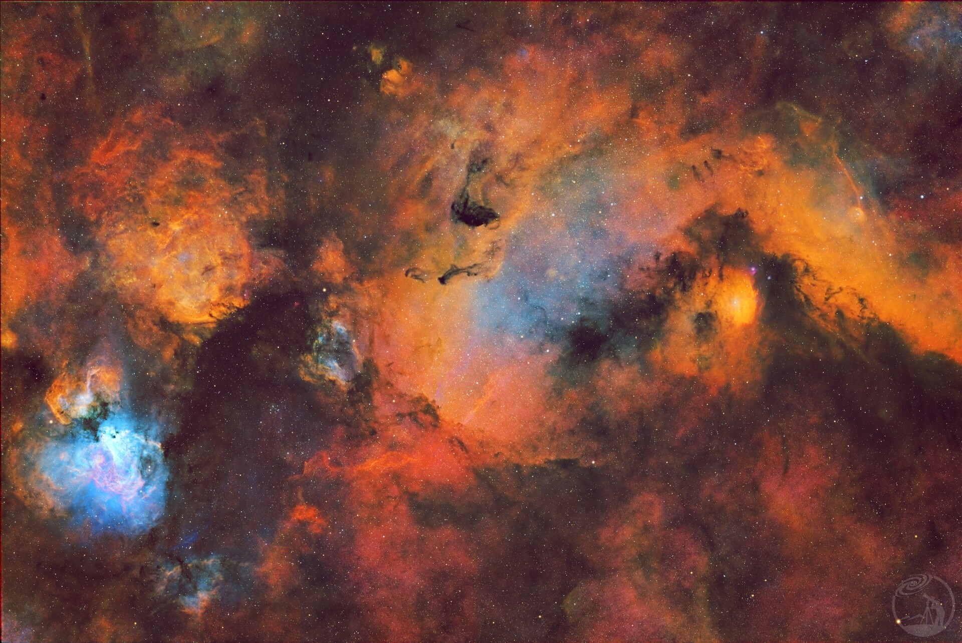 M24人马座恒星云——宇宙级风暴