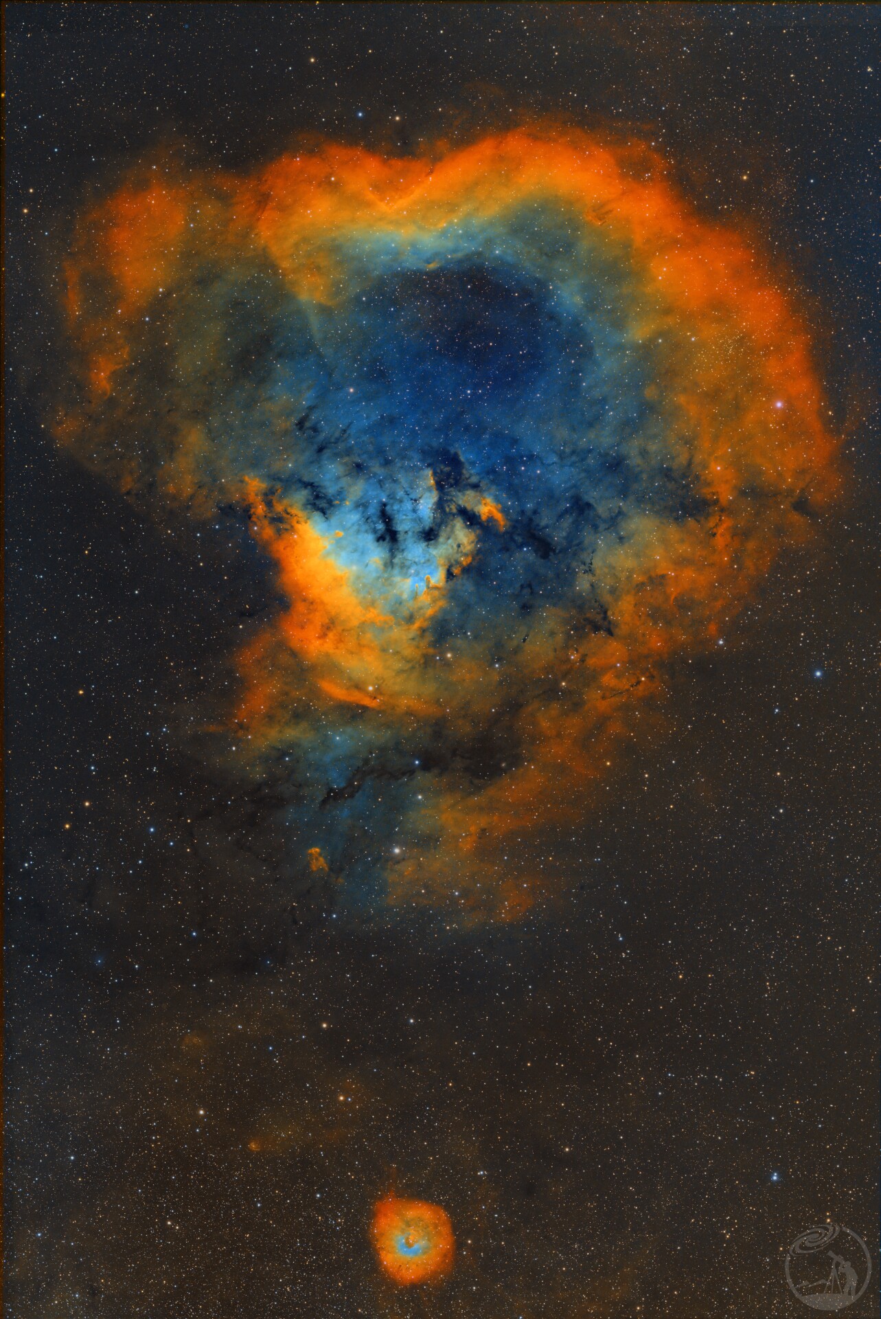 抚仙湖畔打野宇宙大问号NGC7822