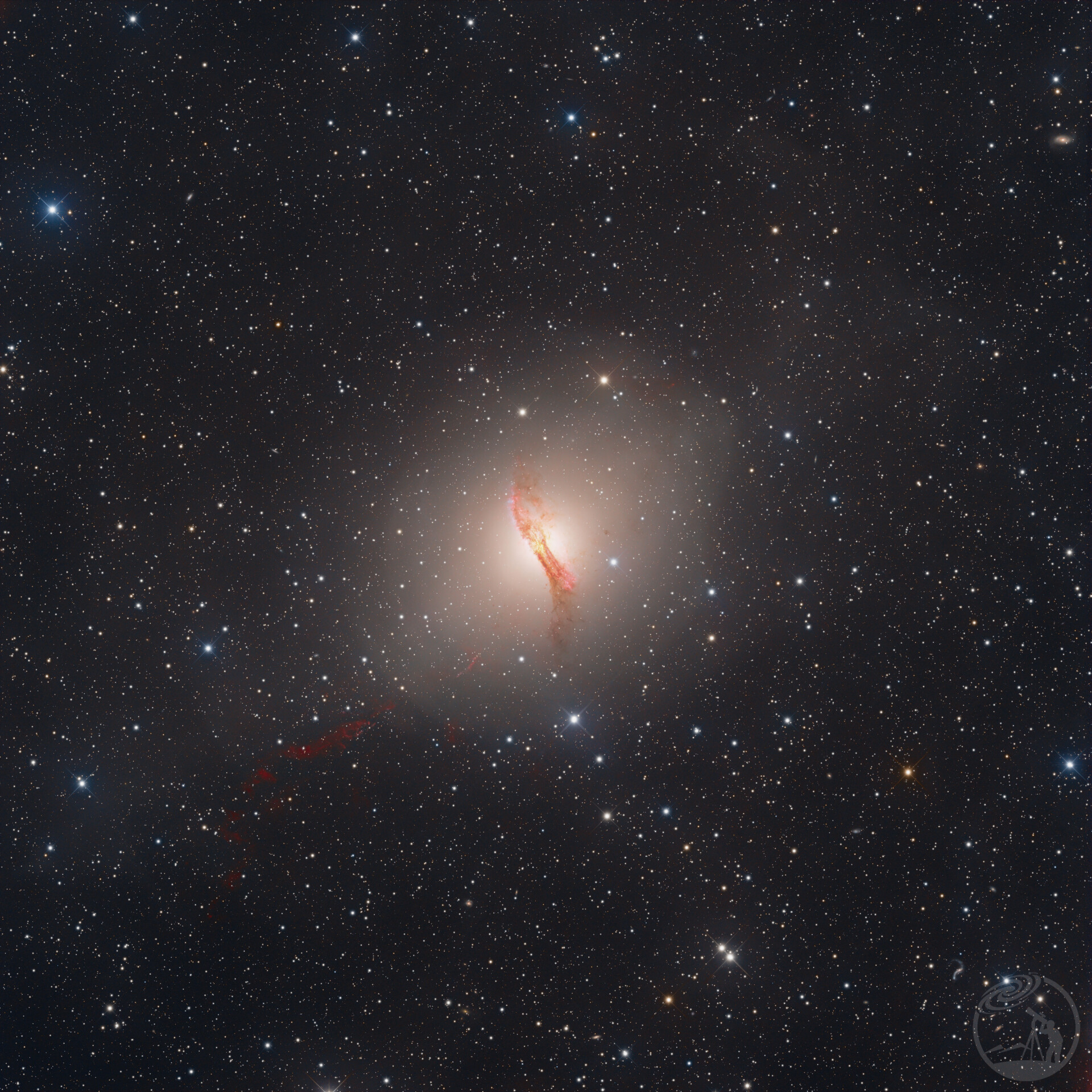 半人马座A与喷流