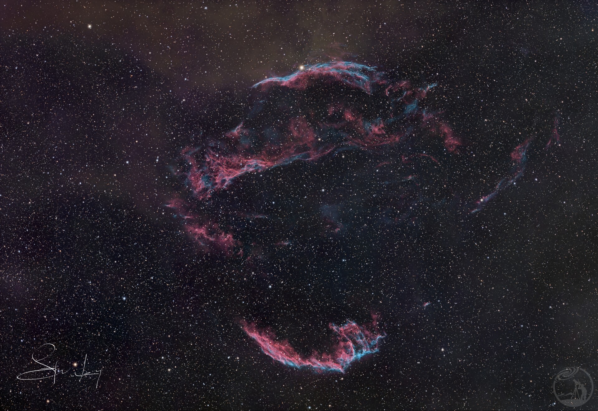 面纱星云：NGC6992&NGC6960