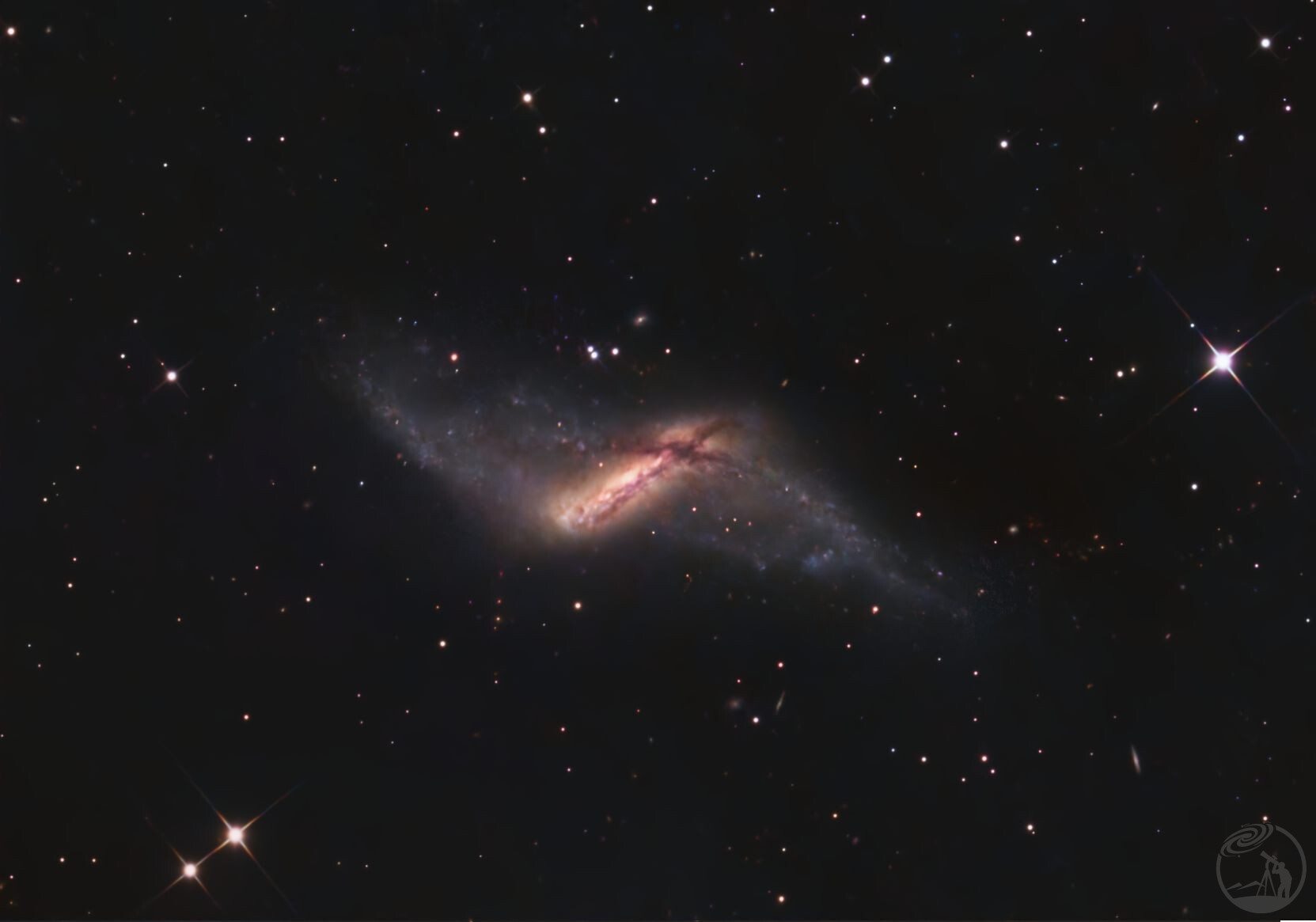 ngc660星系