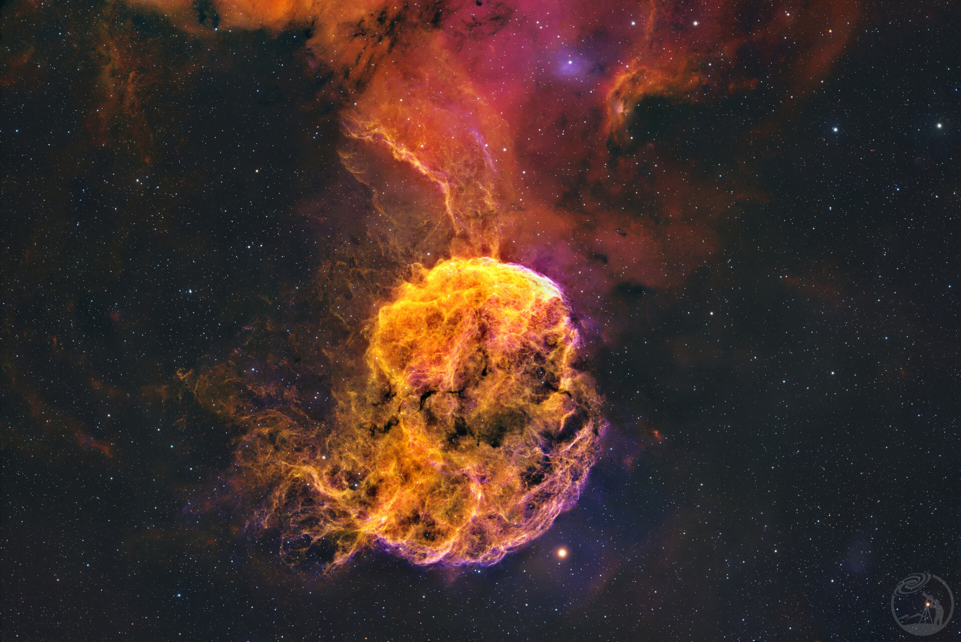 ICC 443 水母星云