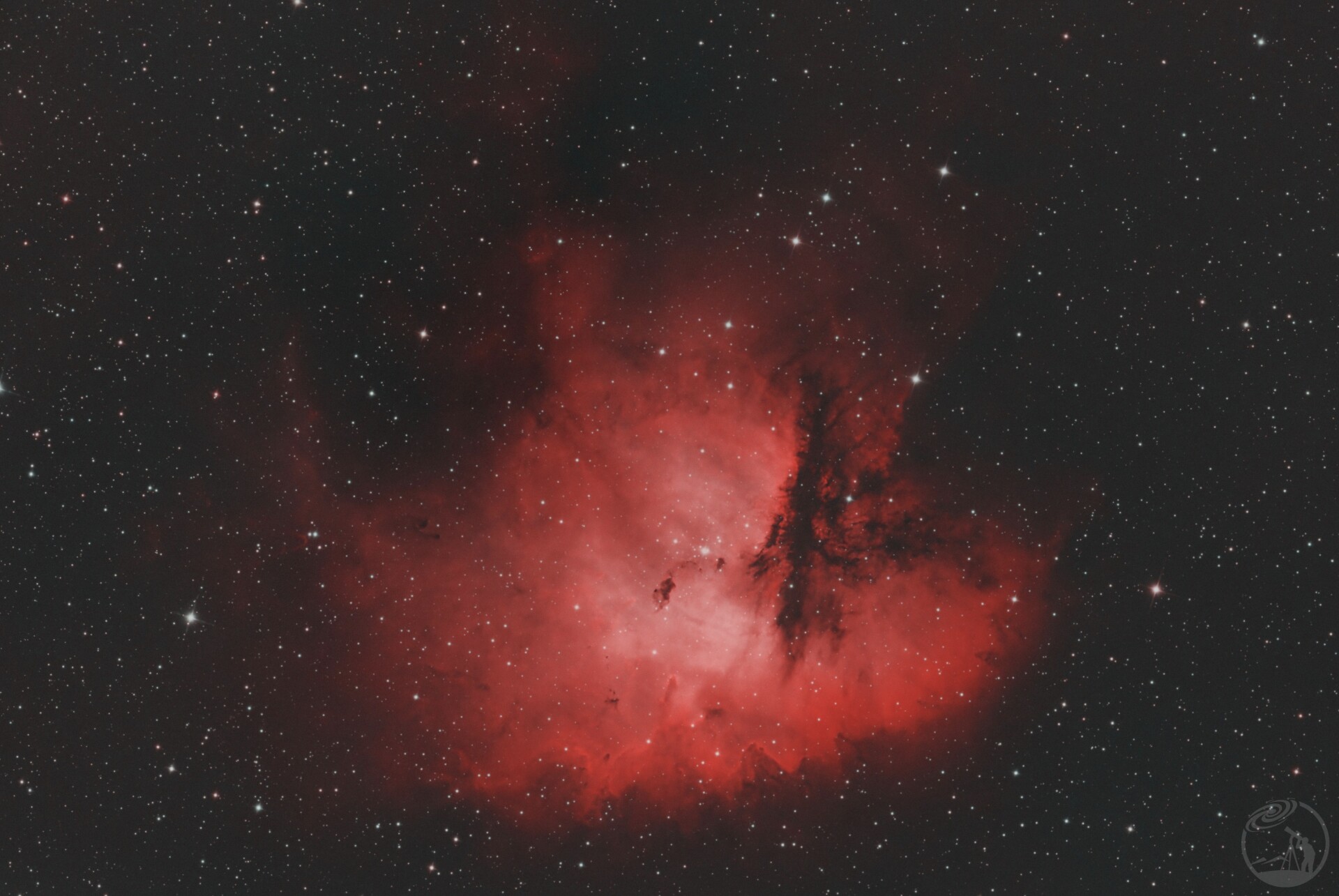 城市深空-ngc281吃豆人