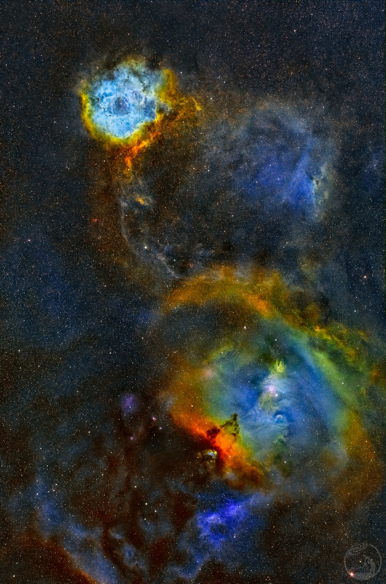 NGC2237+NGC2264广域