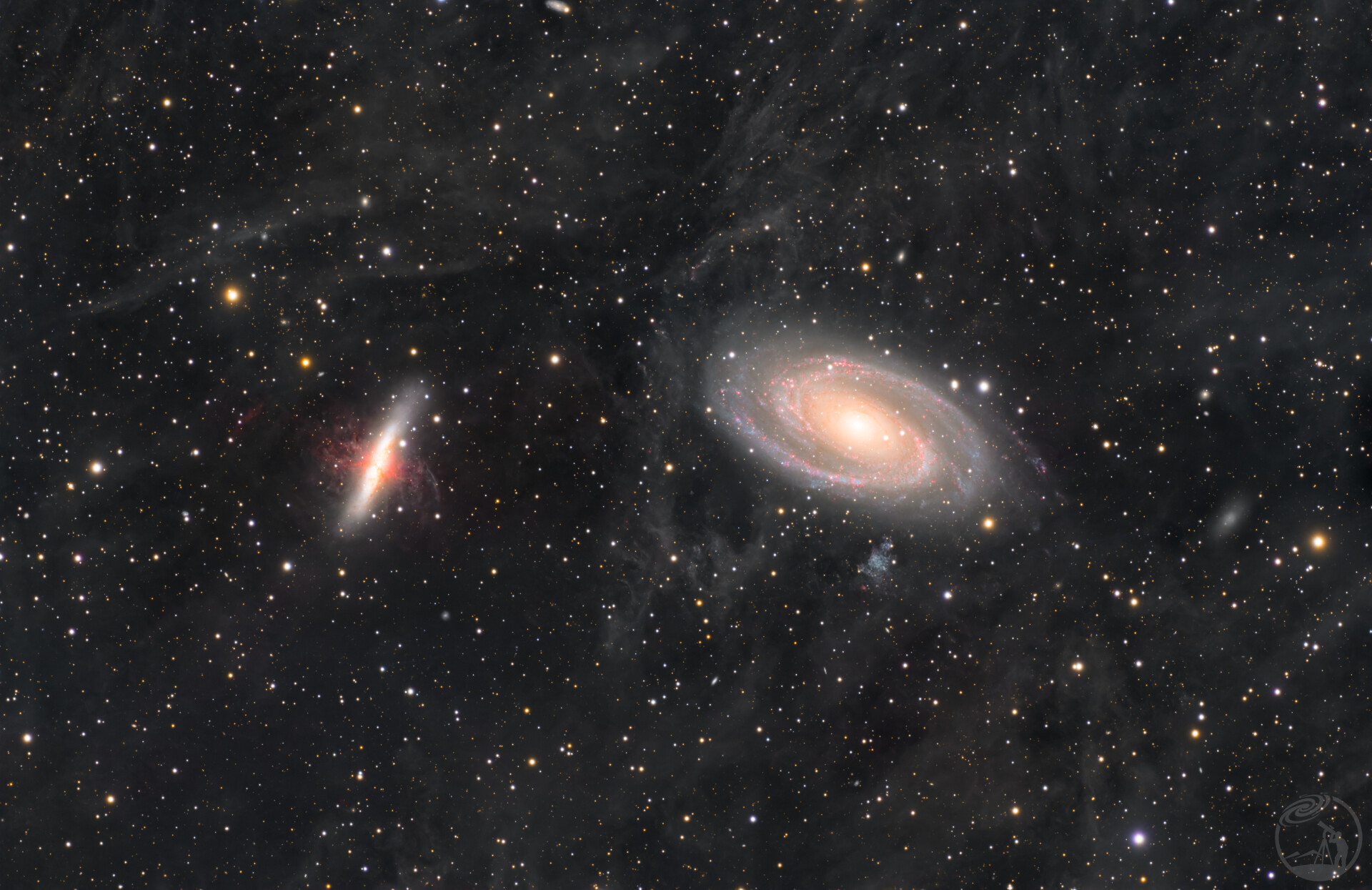 M81 M82 波德星系和雪茄星系 V1