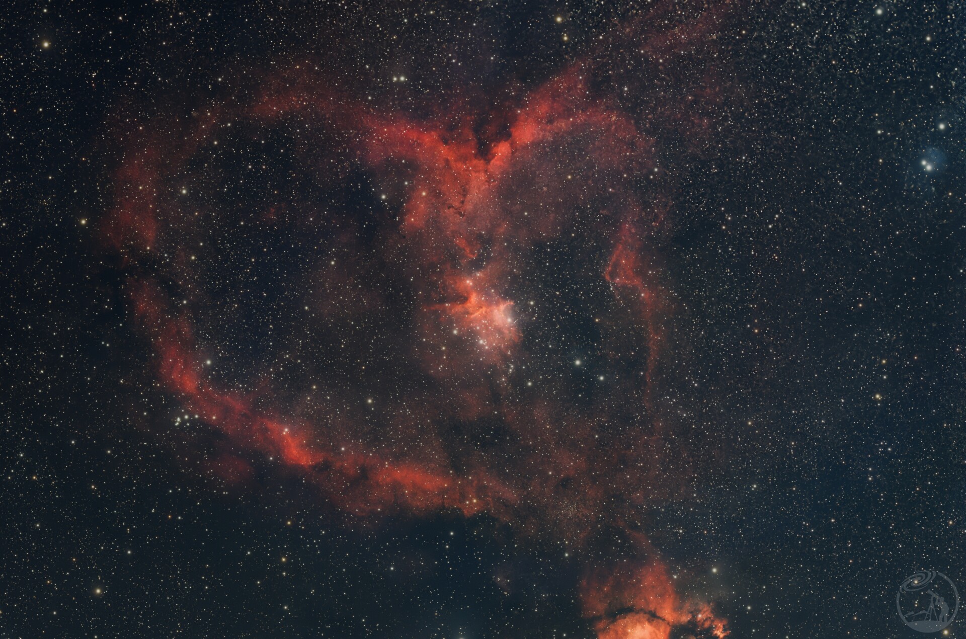 心脏星云（IC 1805）