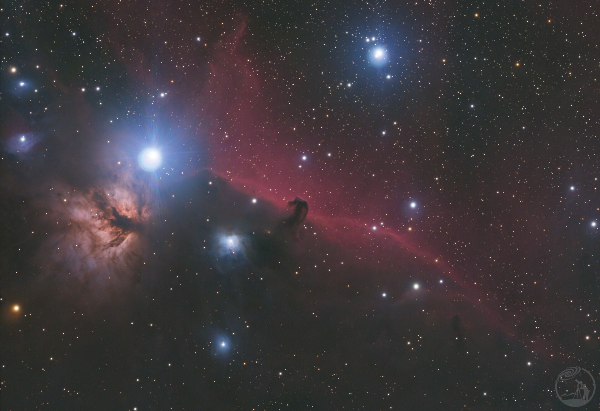 马头星云和火树星云