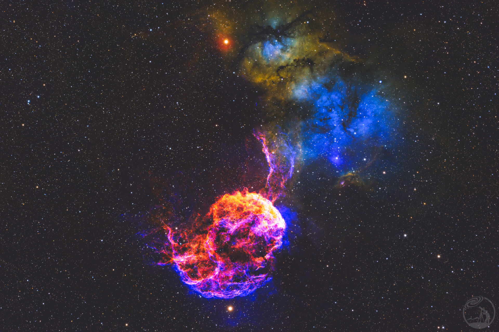 水母🪼星云 IC443