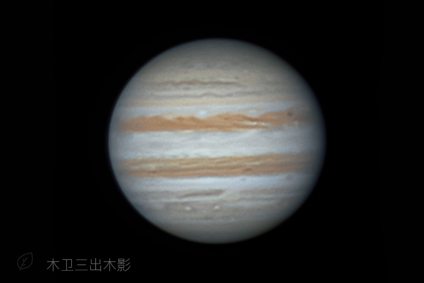 木卫三出木星的影子