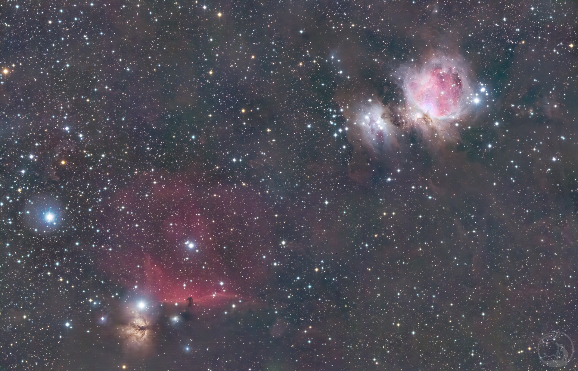 燃烧的火鸟和烈焰中的马头(25min,4片马赛克)