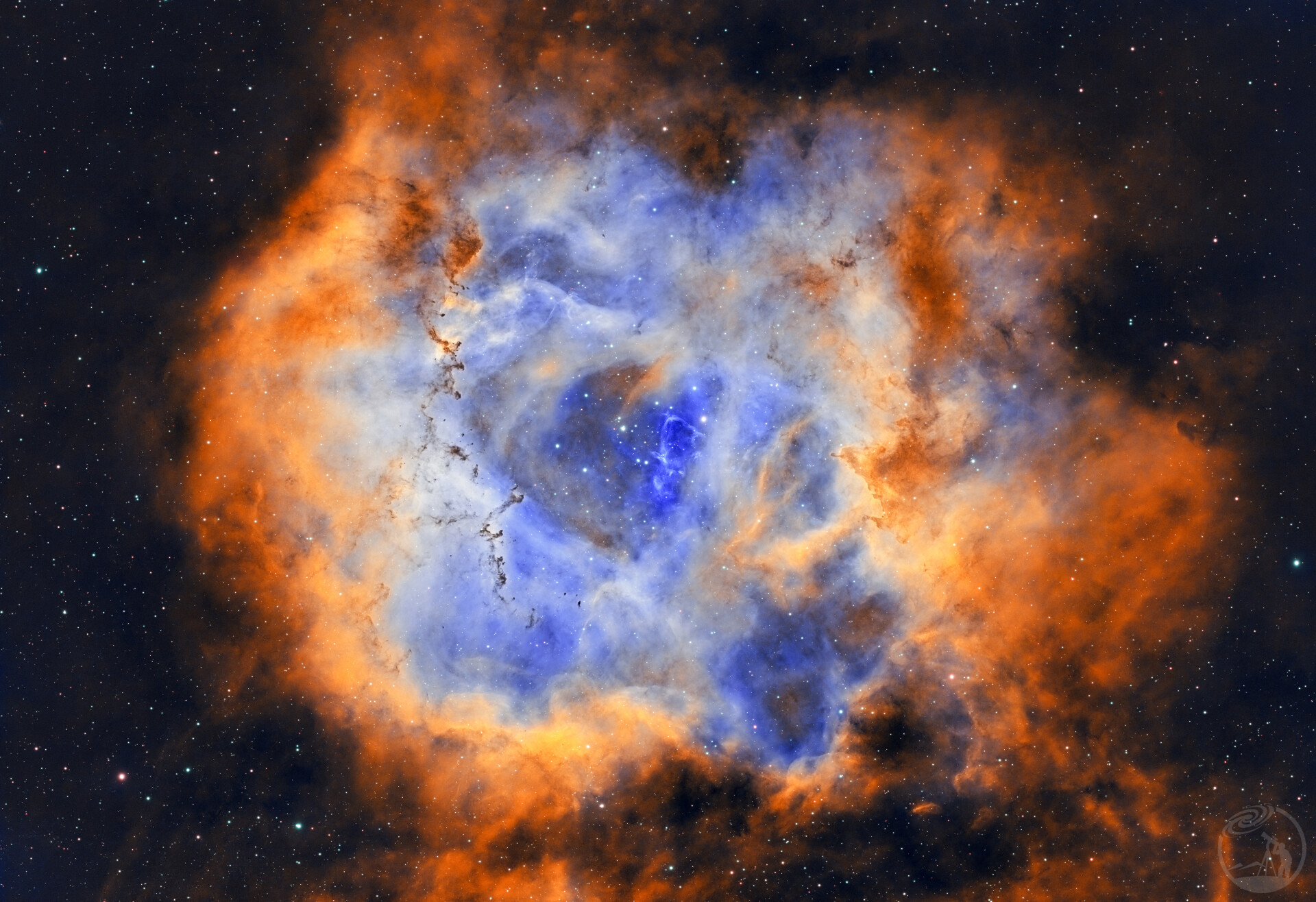 ngc2237玫瑰星云 hoo