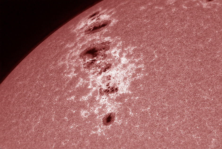 太阳黑子活动区
