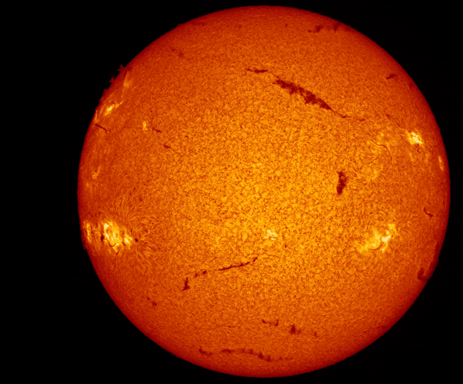 12月1日太阳X1.95大耀斑爆发过程动图