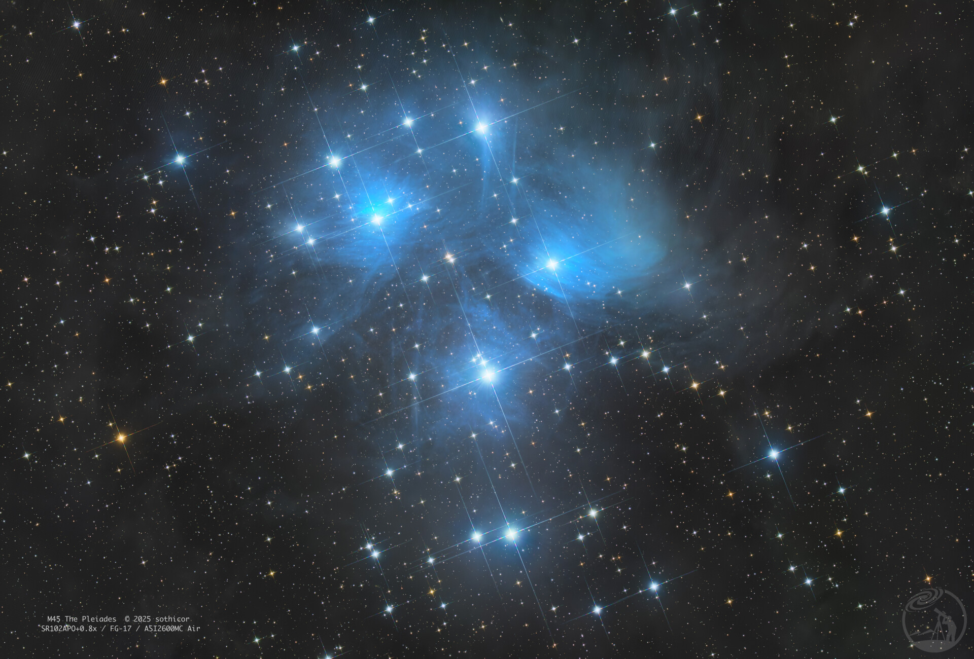 M45 ｜ 七姐妹星团