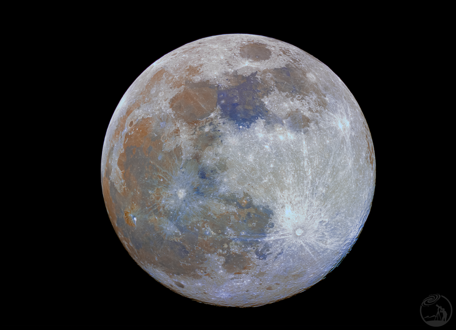 超级月亮——彩色版