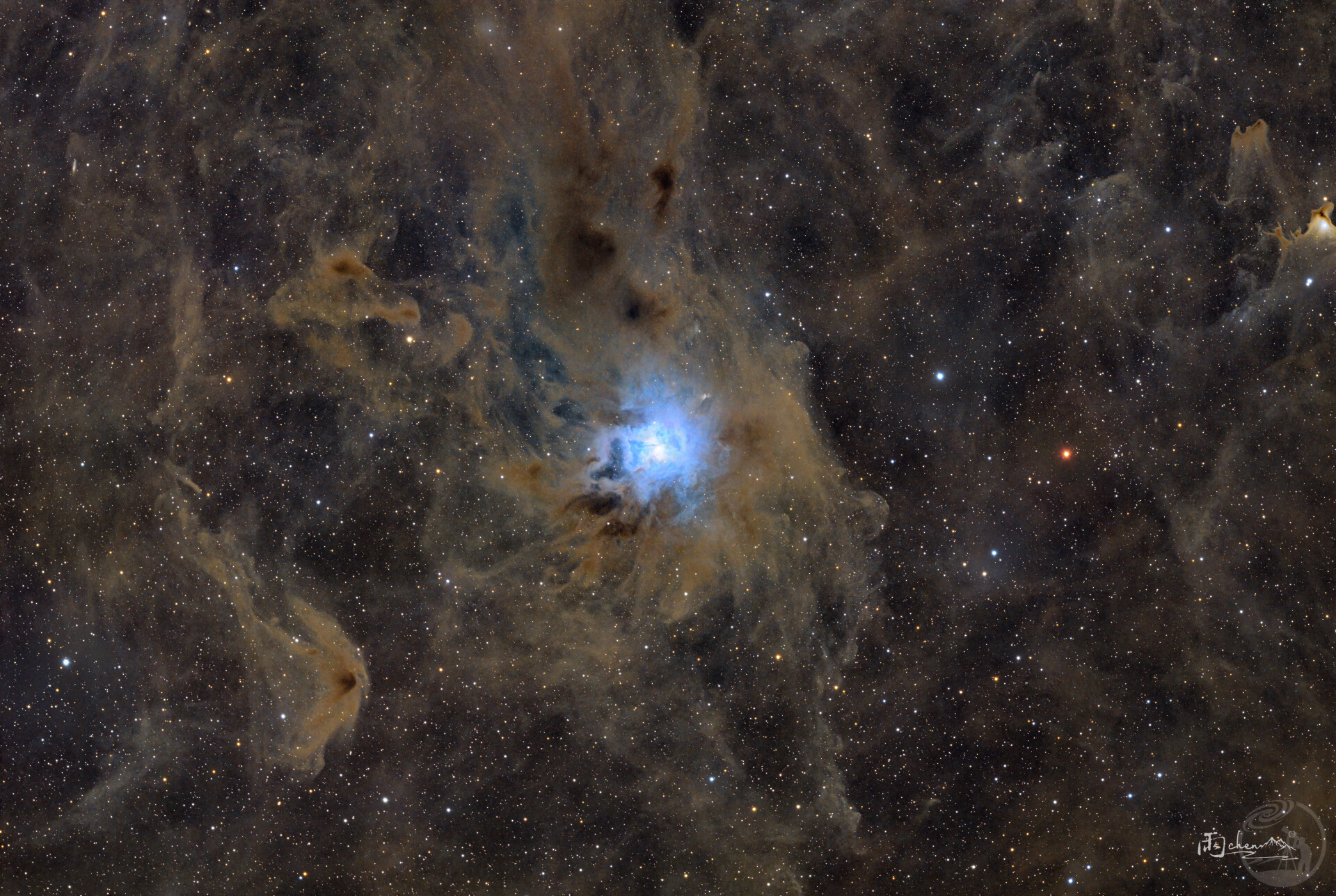 NGC7023鸢尾花星云