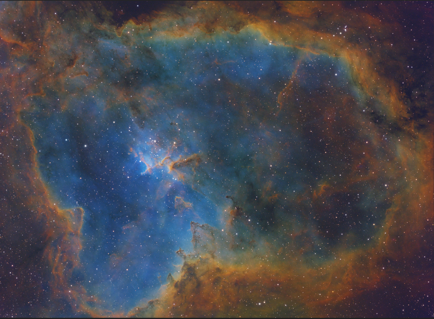 心脏星云IC1805 28小时 155+600M