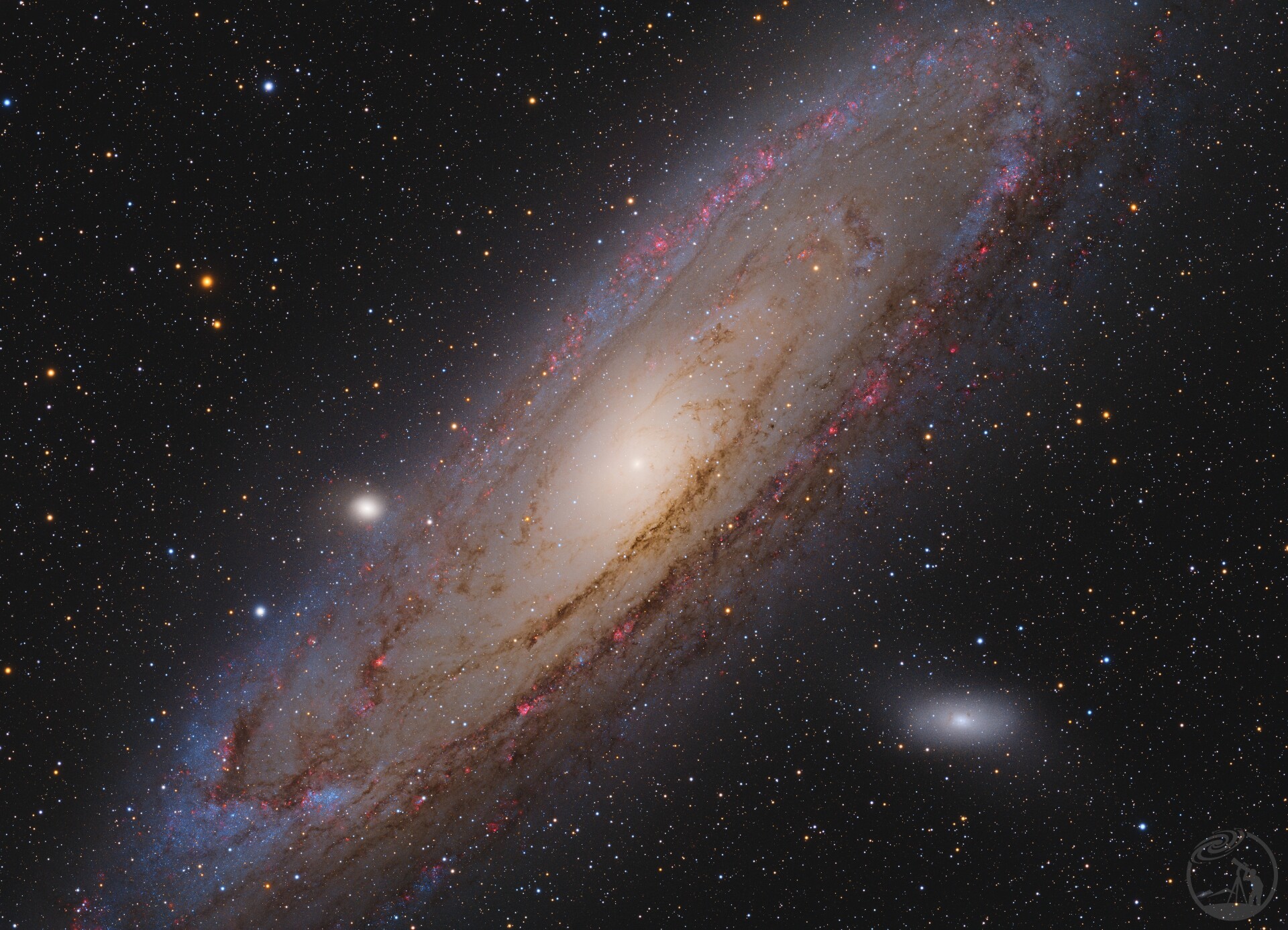 M31仙女座大星系—星海沙滩