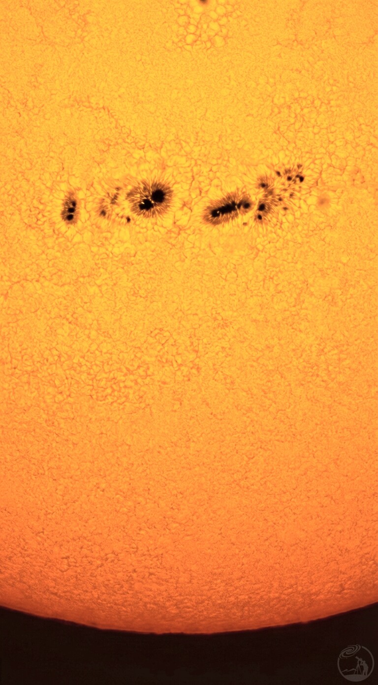 太阳黑子及米粒组织