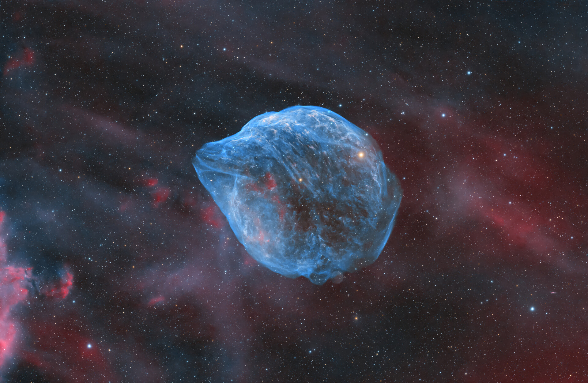 海豚星云 SH2-308