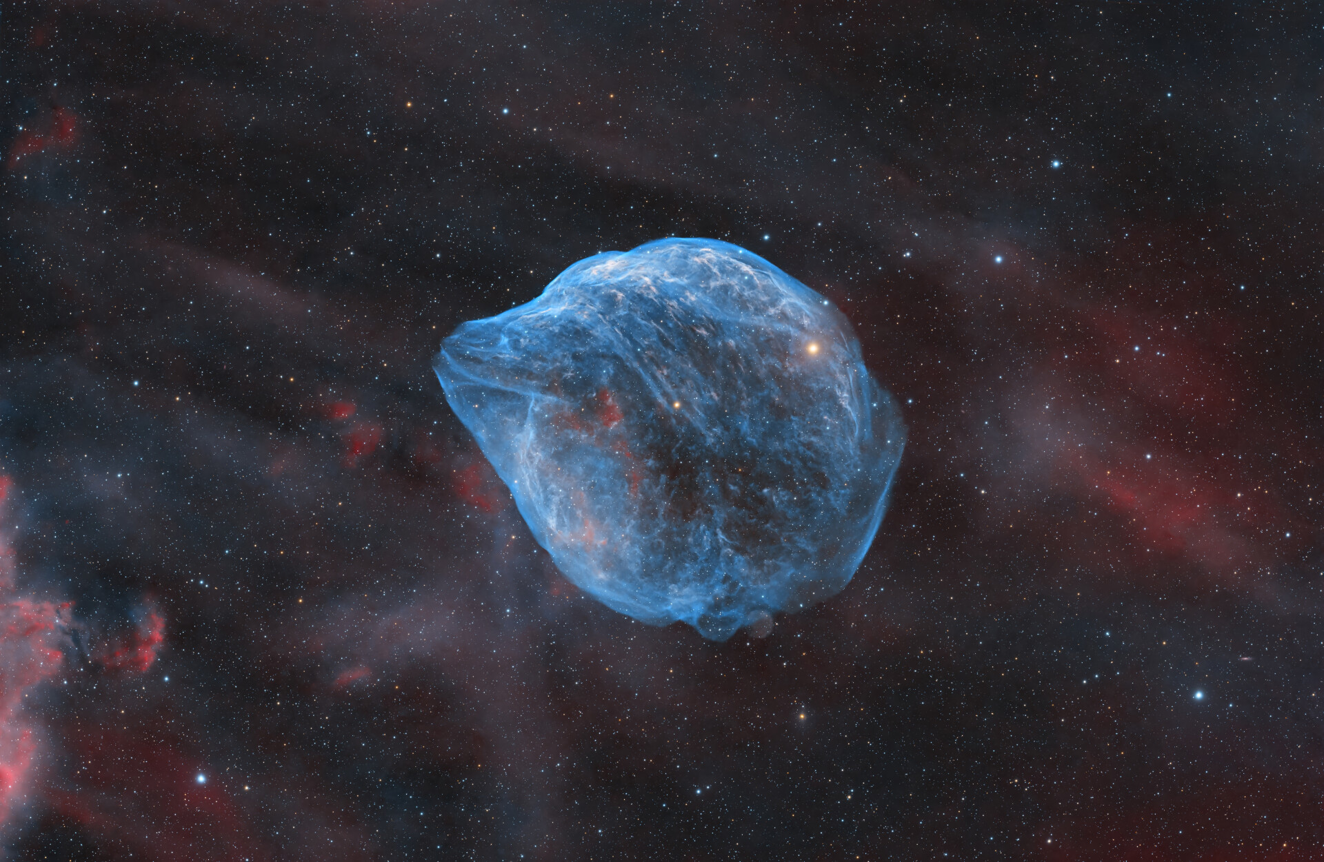 海豚星云 SH2-308