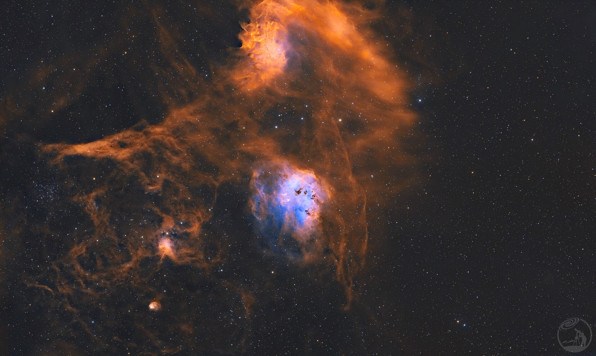 广域IC 410蝌蚪星云