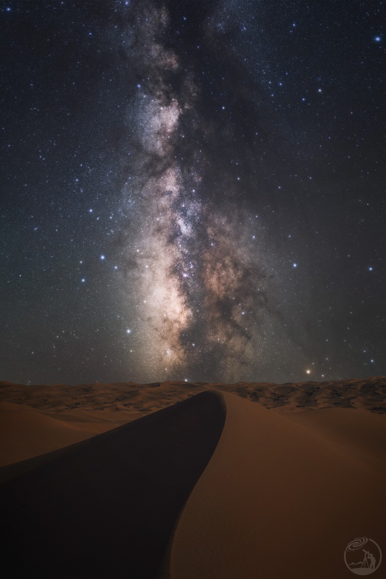 沙漠里的银河
