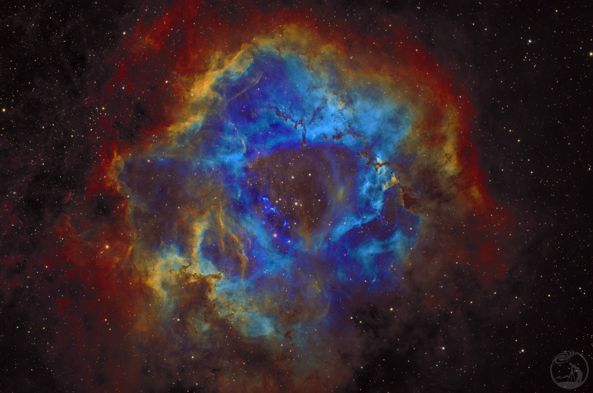 蓝色妖姬（玫瑰星云）