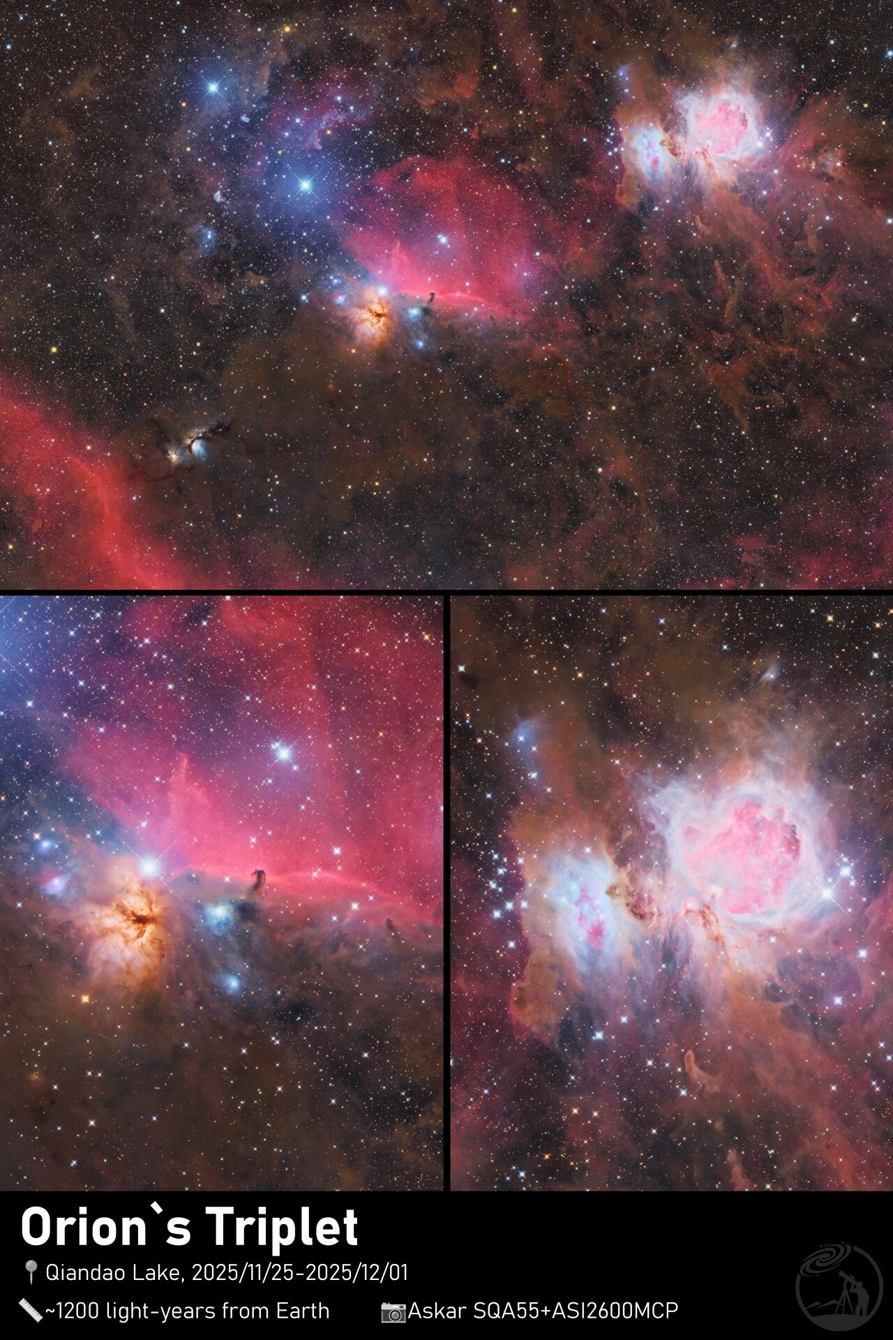 “Orion’s Triplet” by AKT