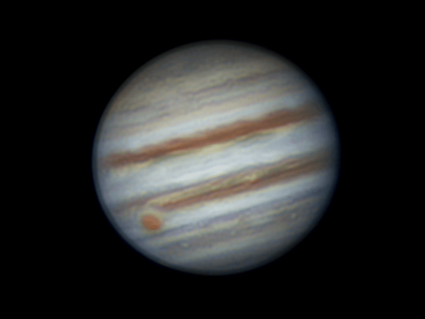 木星大红斑延时