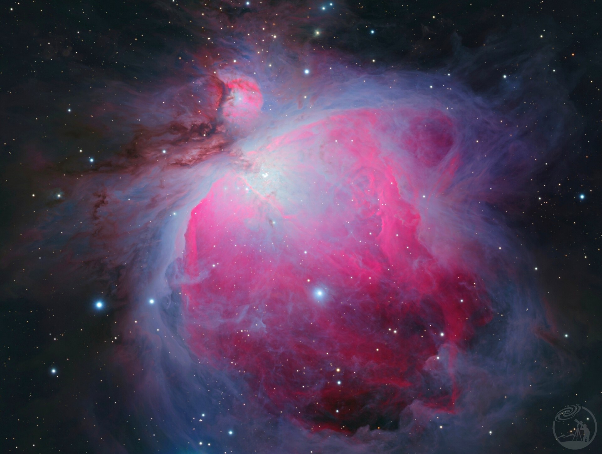 M42与中央四合星