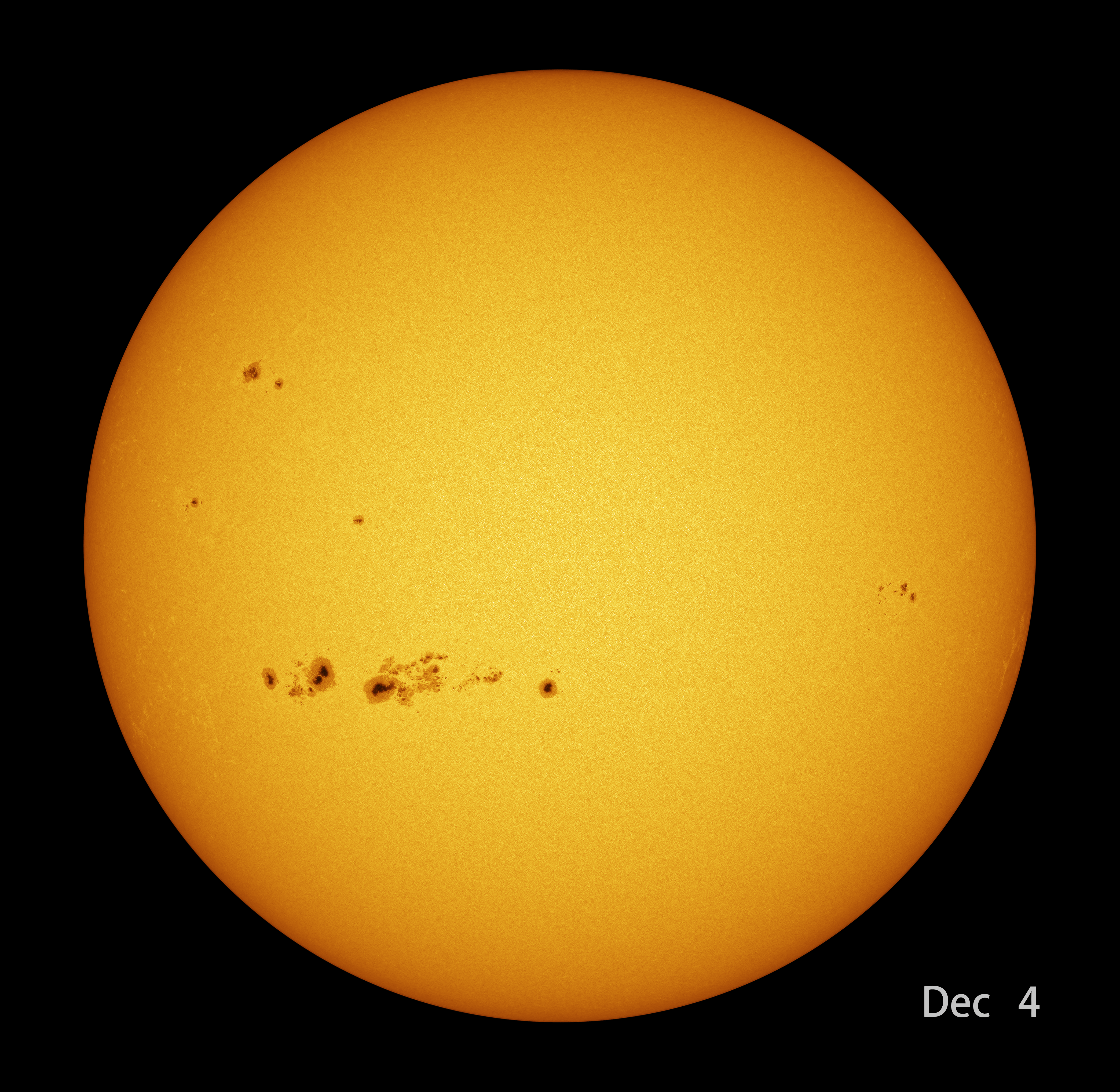 4294 4296 4298超大黑子群的变化