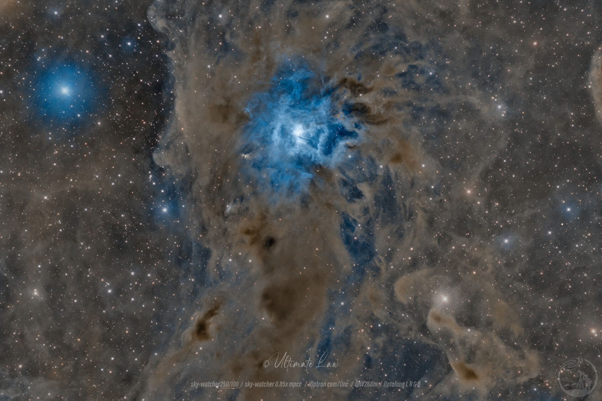 NGC7023 盛开的鸢尾花