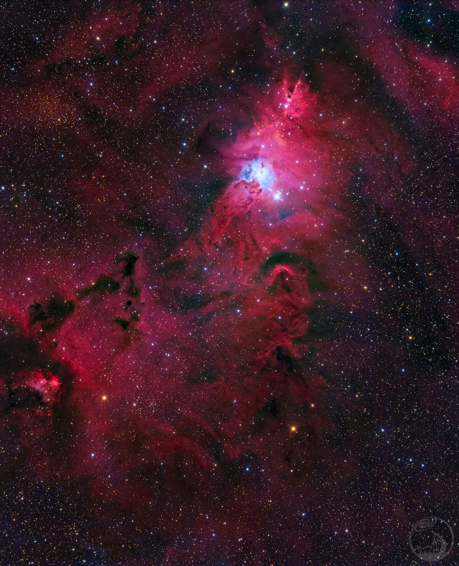 ngc2264圣诞树星云