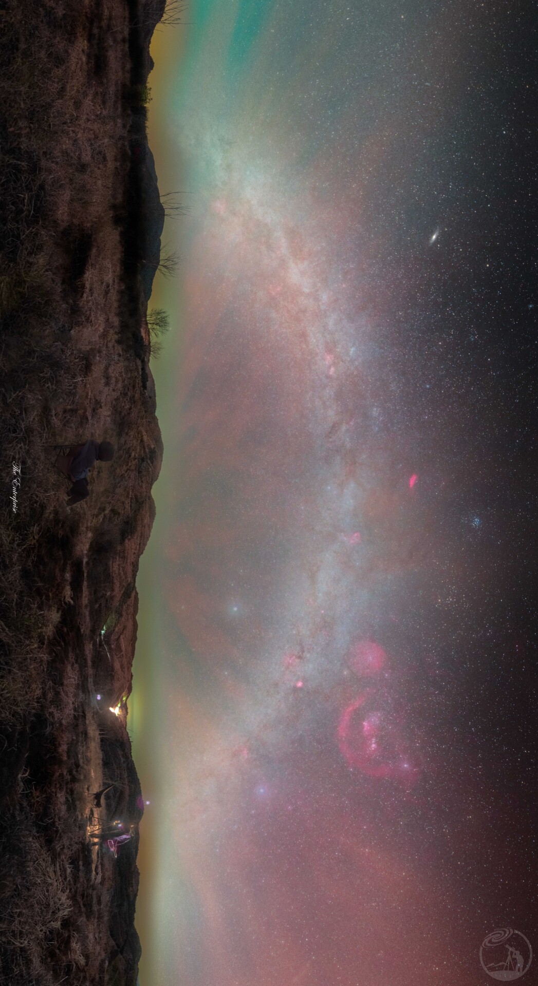 秋季银拱“三花聚顶”