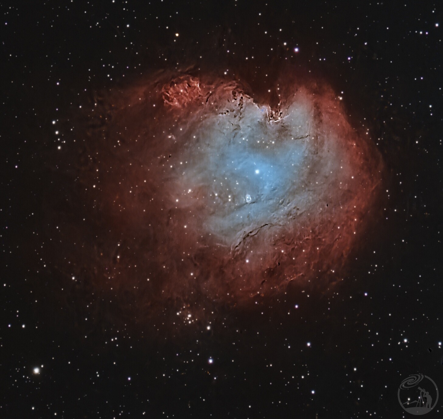 猴头星云（NGC 2174）