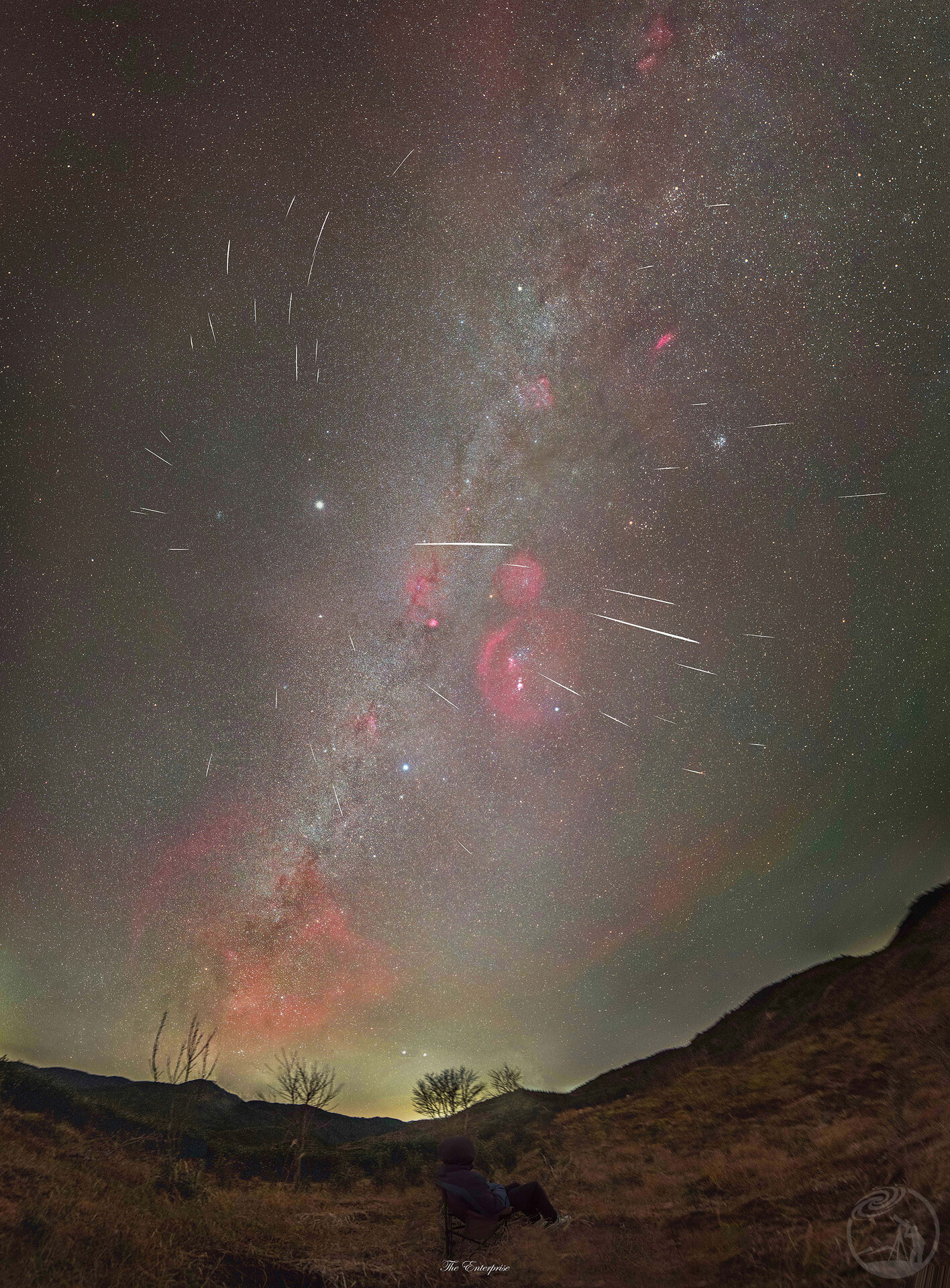 株洲炎陵双子座流星雨