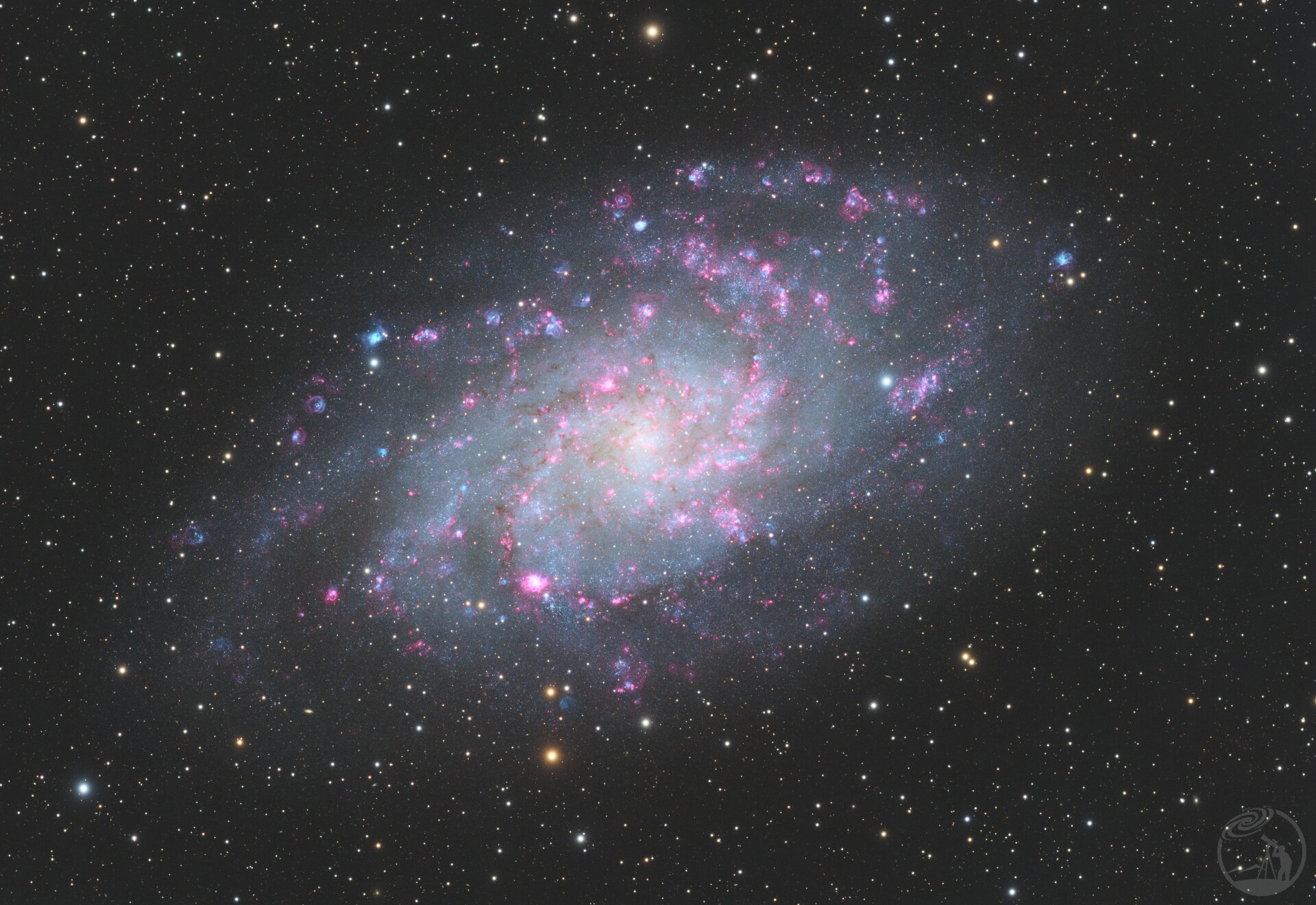 M33 三角座星系 LRGBHO