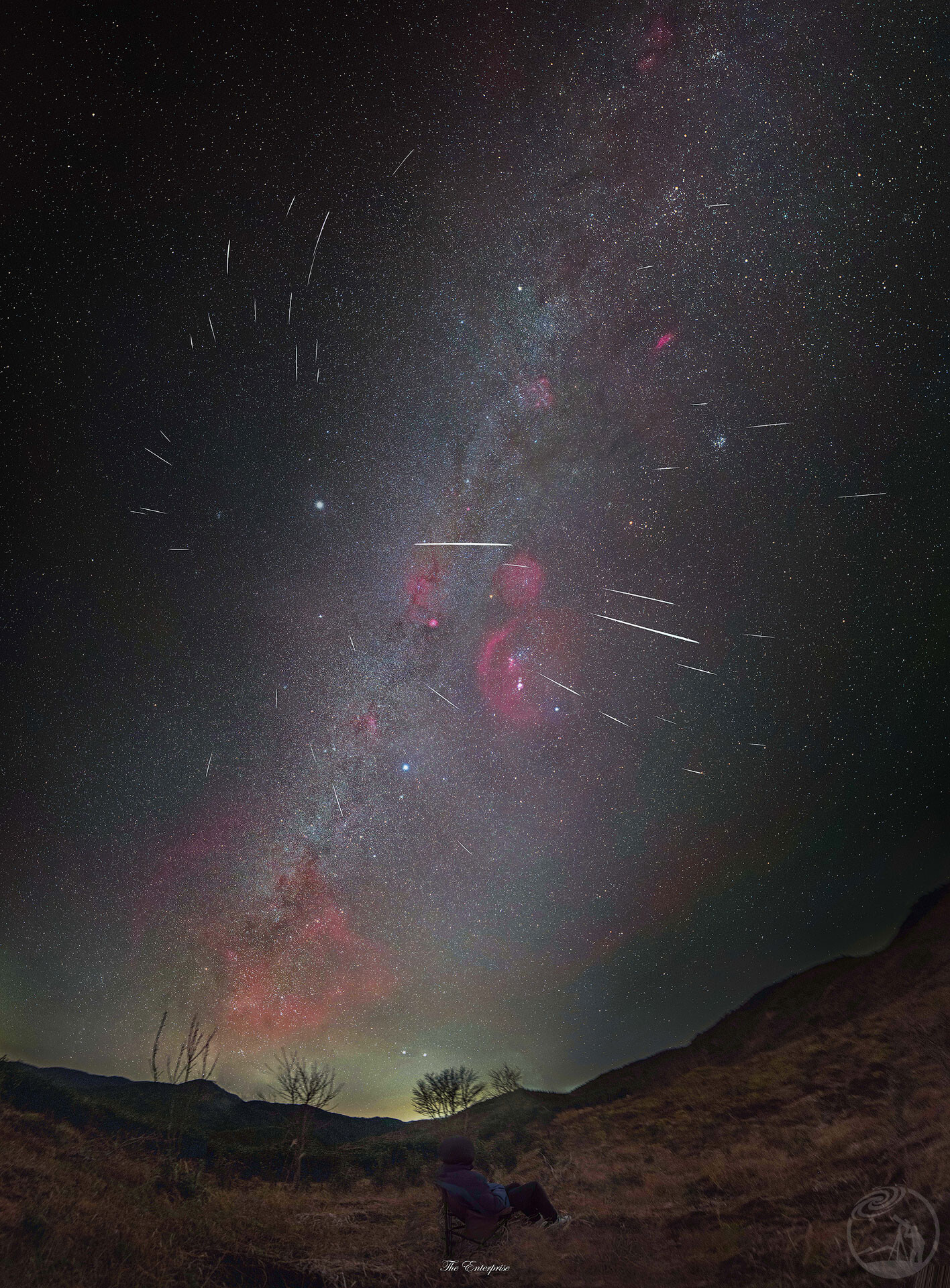 株洲炎陵双子座流星雨