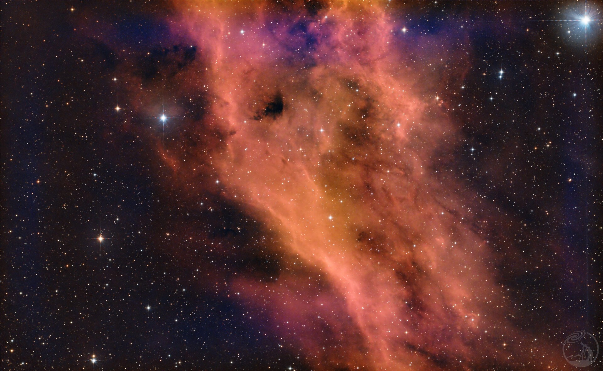 加尼福尼亚星云 加州星云 NGC1499