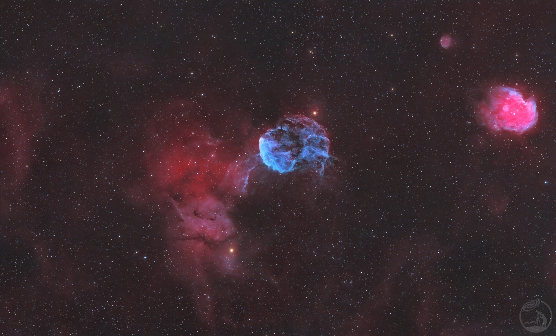 广域水母星云IC444