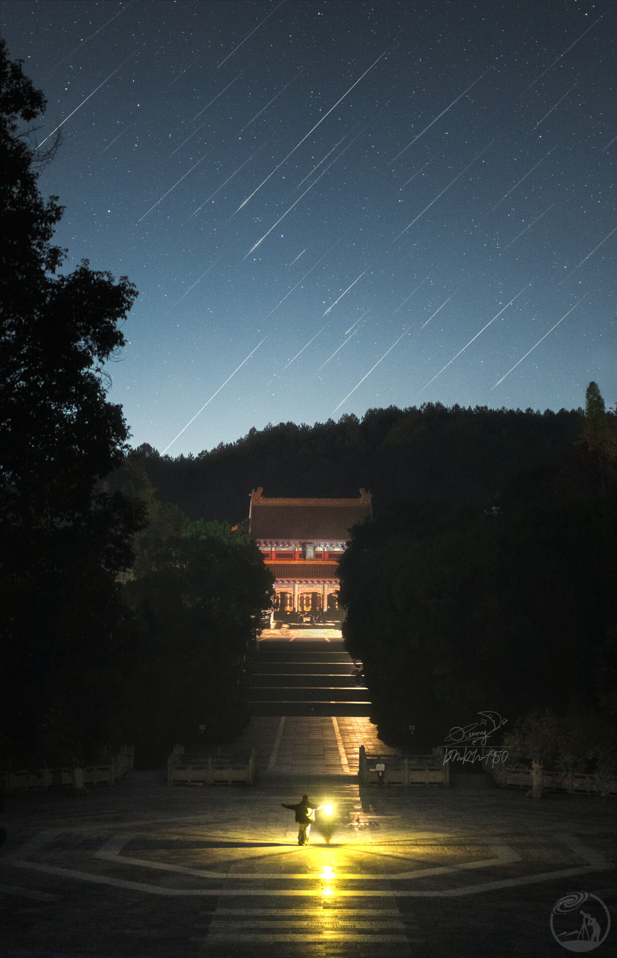 炎帝陵双子座流星雨