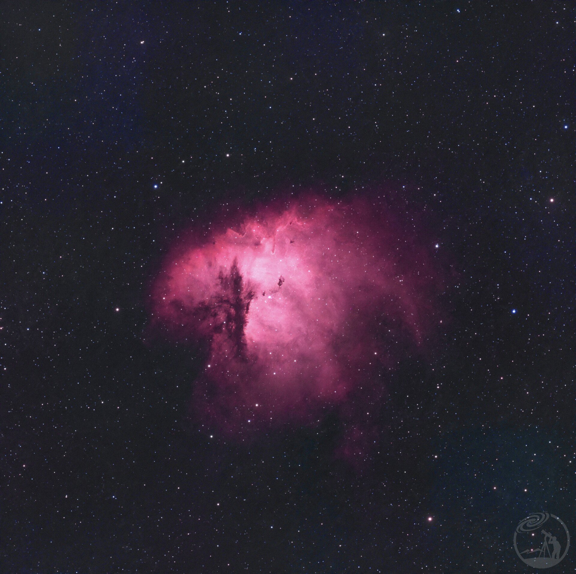 粉红吃豆人ngc281