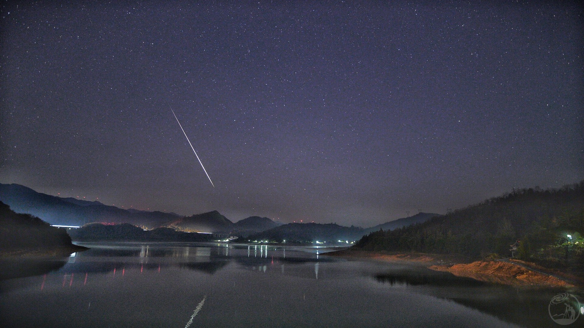 郴州四清湖双子座流星雨