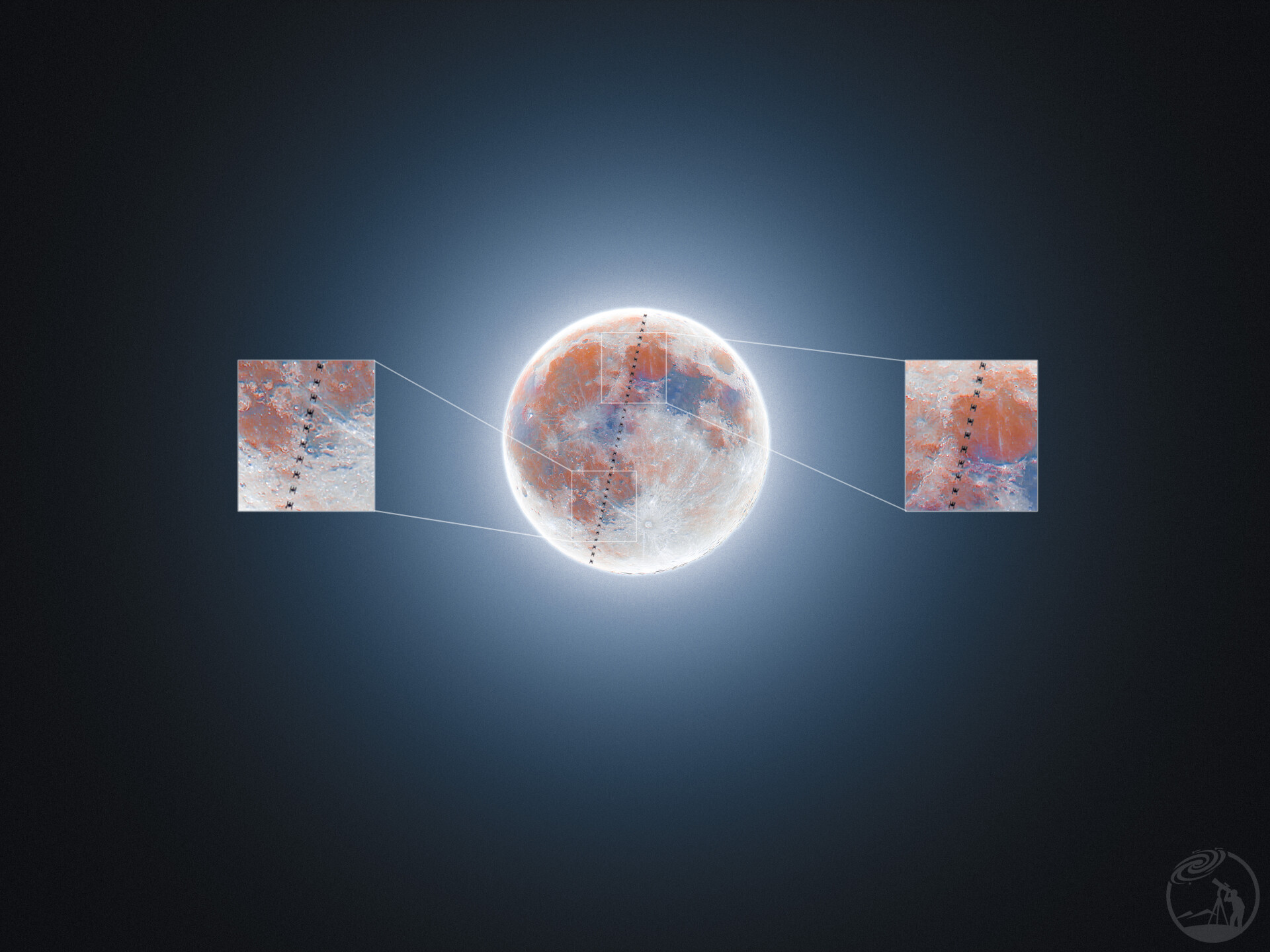 中国空间站飞跃年度最大超级月亮