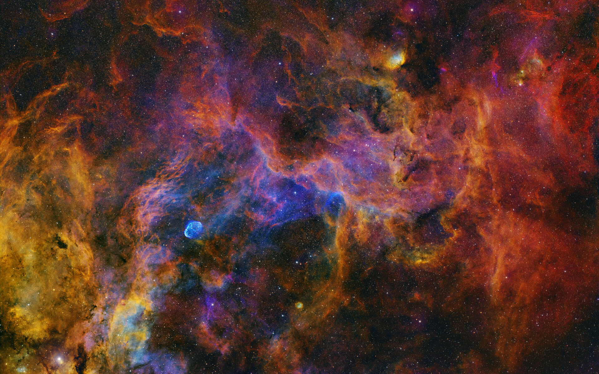 天鹅座广域 2片马赛克