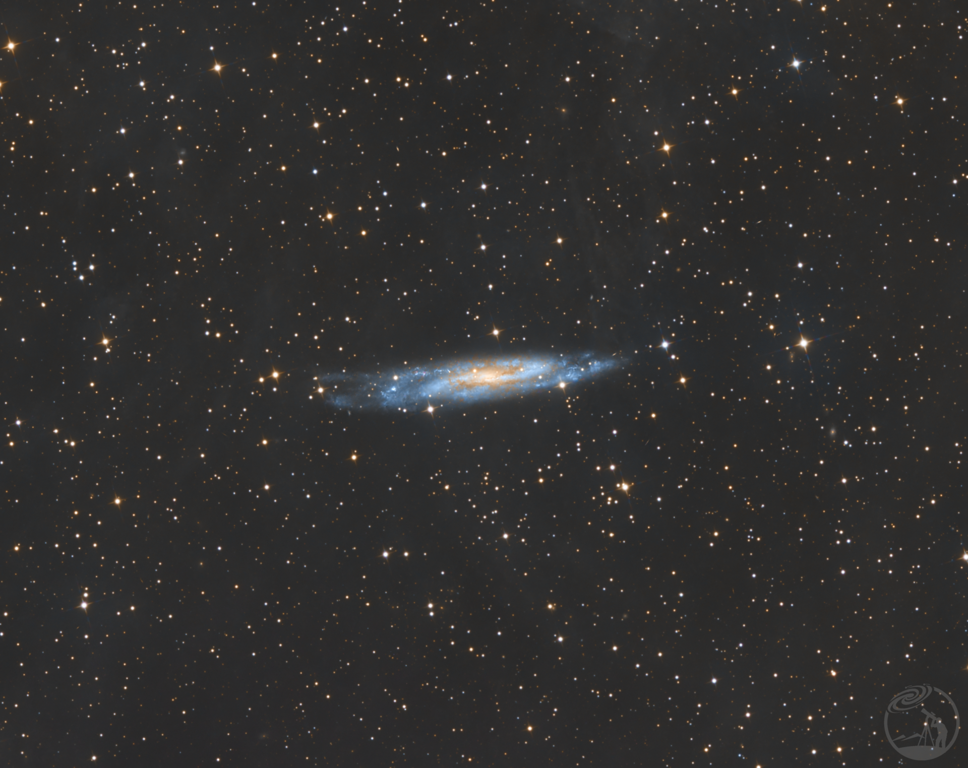 NGC 7640没有人发的小星系