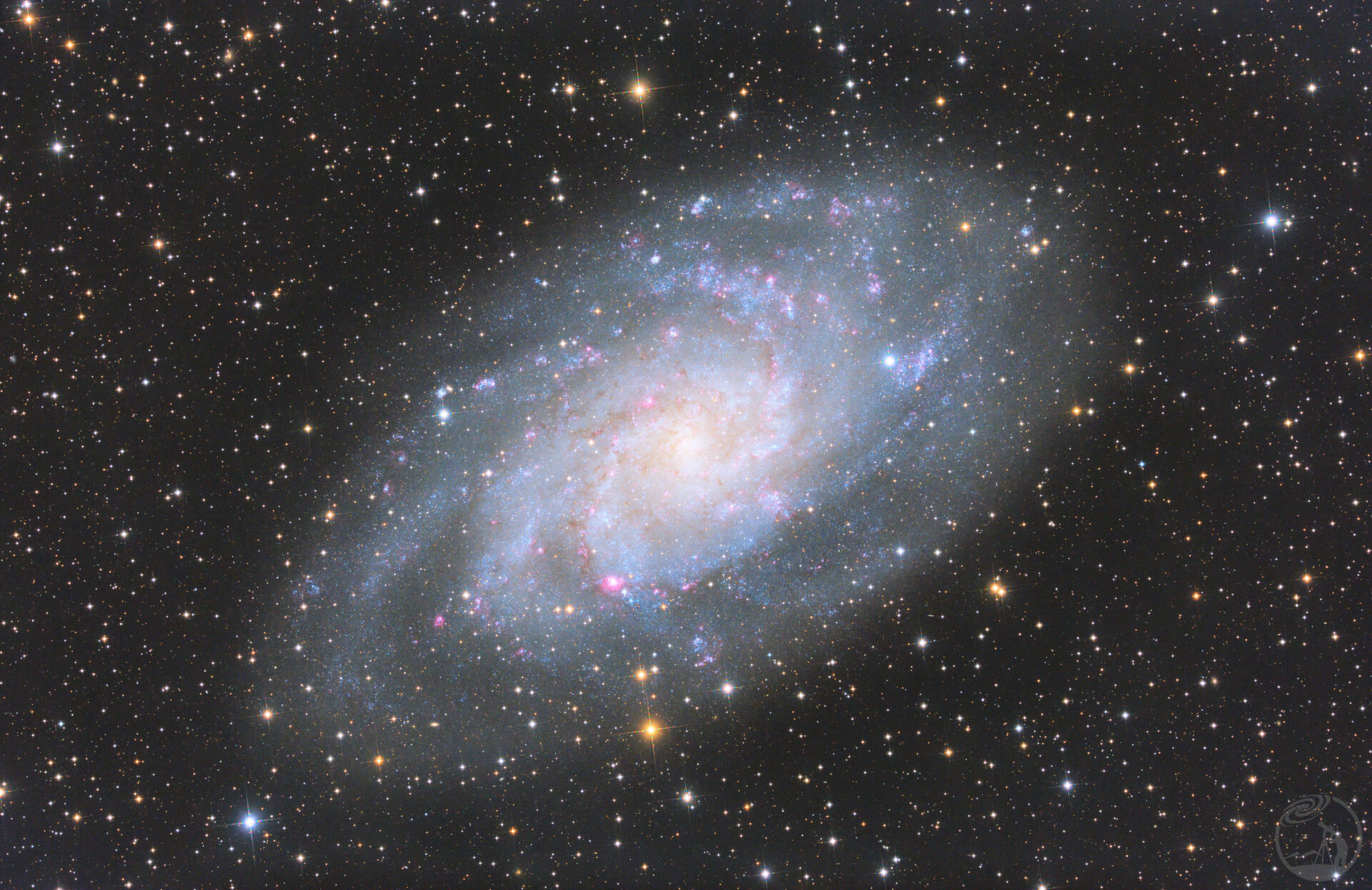 M33小红花